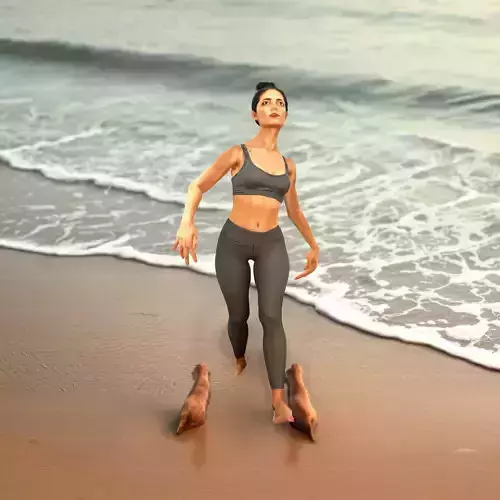 Dynamic Fitness Woman model pack