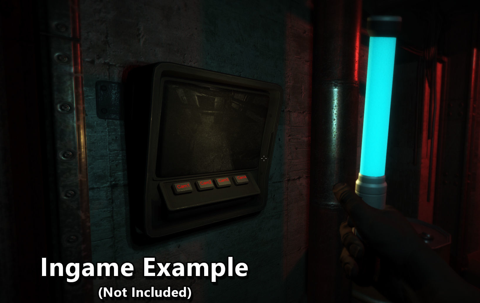 Terminal Console Low-poly 3D model_3