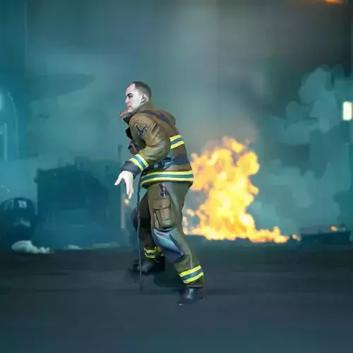 Firefighter Uniform model pack
