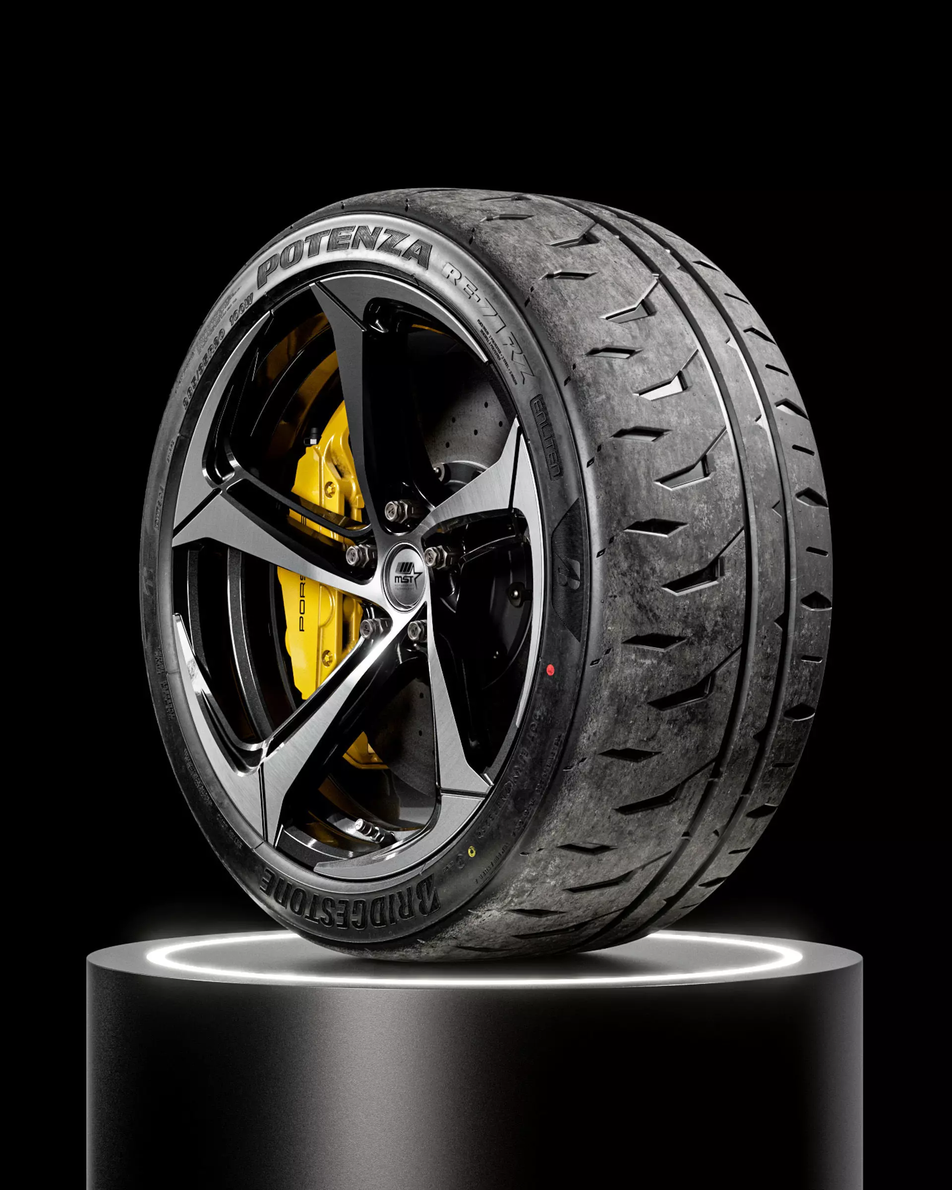 Bridgestone Potenza RE-71 RZ 285 35 ZR20 100W 3D model | CGTrader