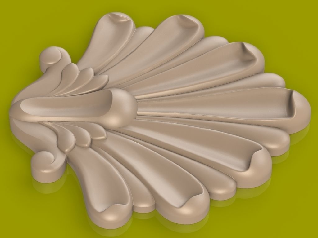 Carved Onlay 3D print model_4