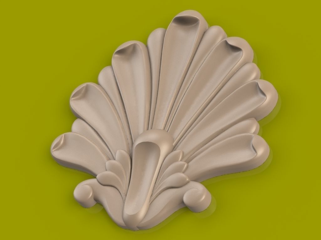 Carved Onlay 3D print model_1