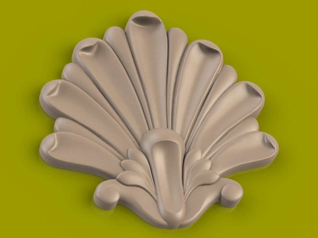 Carved Onlay 3D print model_0