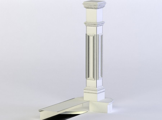 VICTORIAN STAIR 3D MODEL