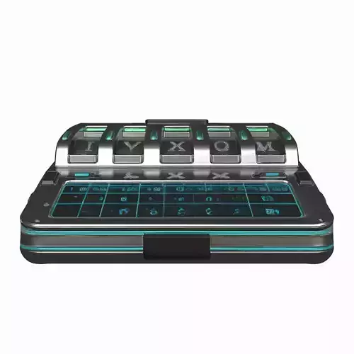 3D Metal Coin Sorting Tray Denomination Slots Grid Handle