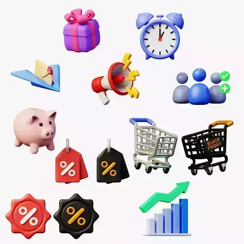 10 Marketing Icon Pack Part 1