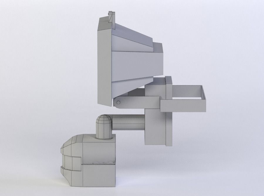 SECURITY FLOOD 3D MODEL Low-poly 3D model_3