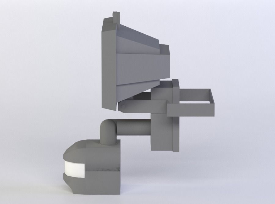 SECURITY FLOOD 3D MODEL Low-poly 3D model_0