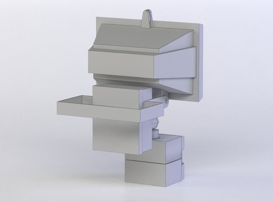 SECURITY FLOOD 3D MODEL Low-poly 3D model_4