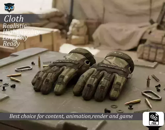Modern Military Tactical Gloves - Multicam