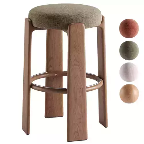 Granite stool By Kave Home