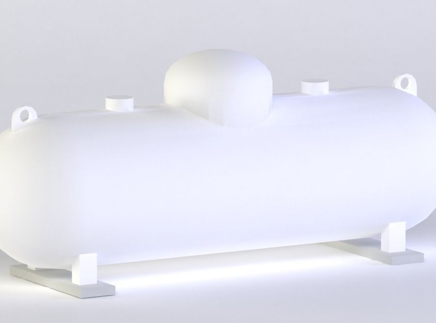 PROPANE TANKS 3D MODEL Low-poly 3D model_2