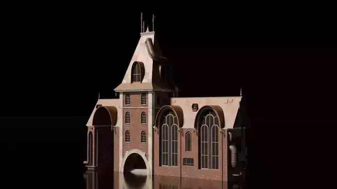 Steampunk Building - House 9