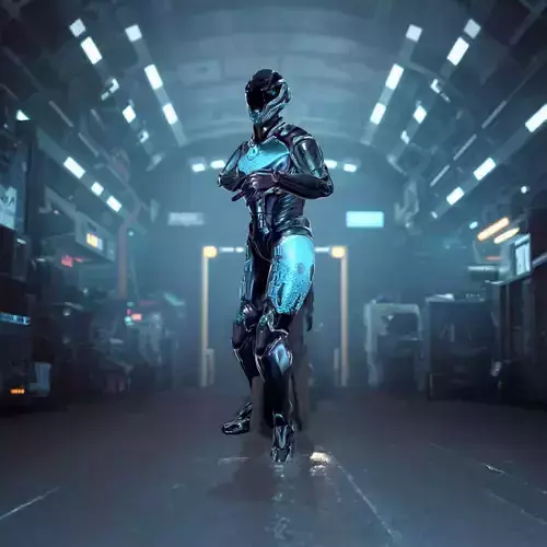 Futuristic Combat Armor model pack