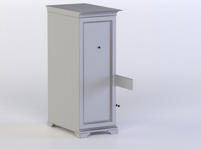 CLASSIC COUNTRY FAMILY ROOM FURNITURE 3D MODEL