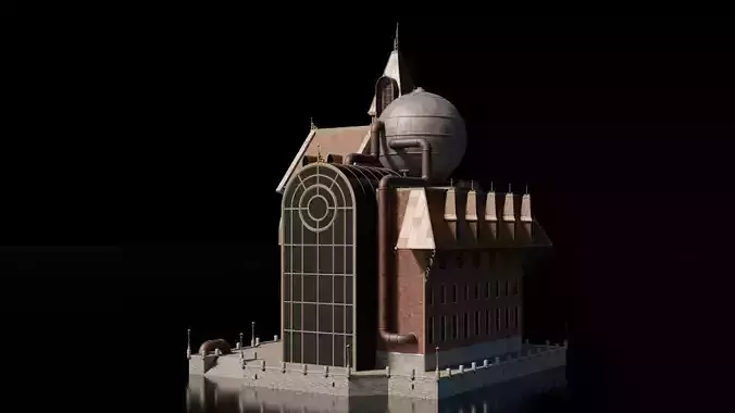 Steampunk Buidling - House 13