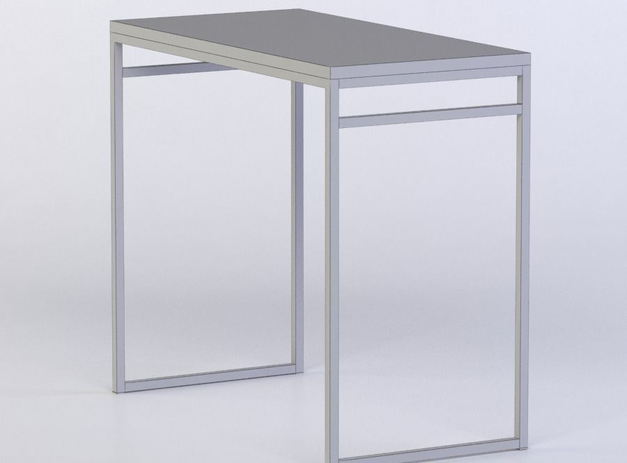 BONGO DINING SET WITH ECLIPSE LIGHTS 3D MODEL Low-poly 3D model_5