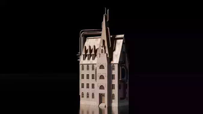 Steampunk Building - House 14