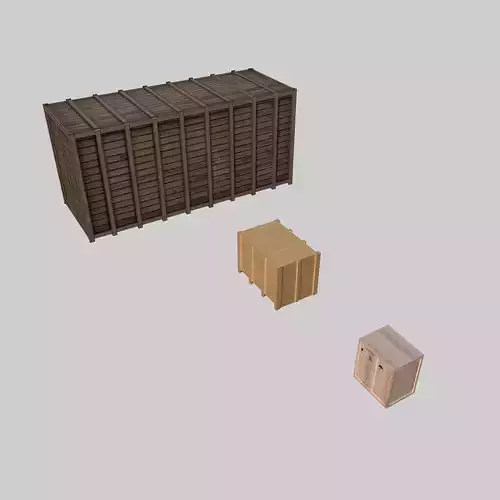 3 Types of Wooden Cargo Crates
