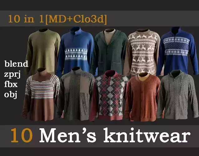 10 Mens knitwear