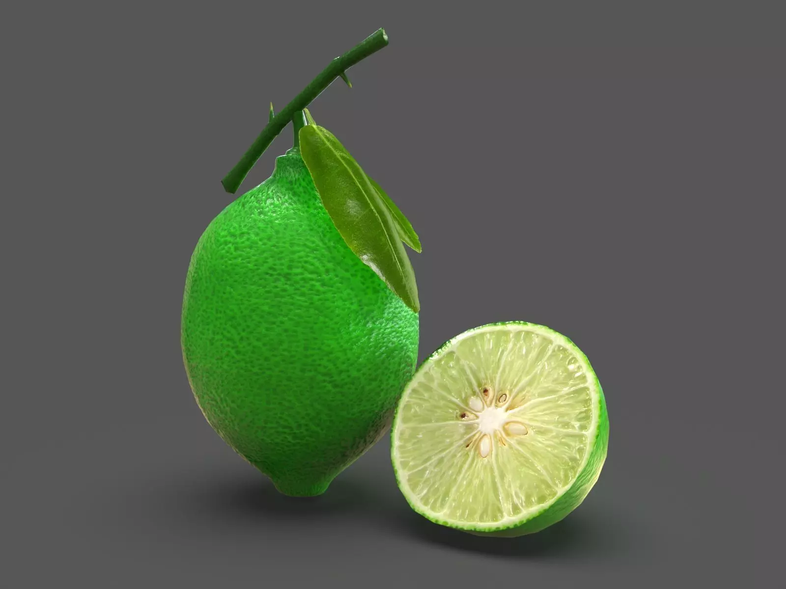 Lamon Green vegetable 3D model
