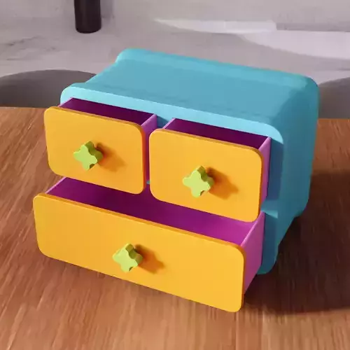 Drawer Organizer STL File - 486