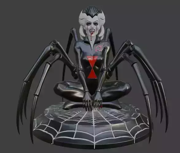 Halloween Vampire Girl 3d Model for 3D Print