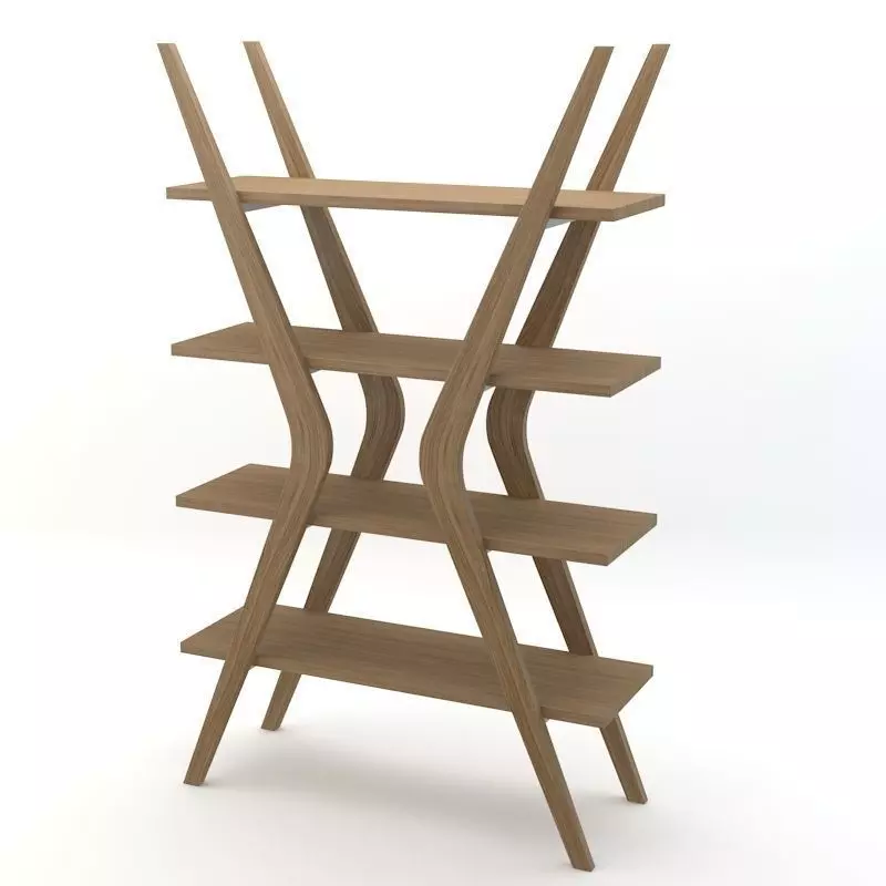 Arteriors - Lucas Bookshelf 3D model_0