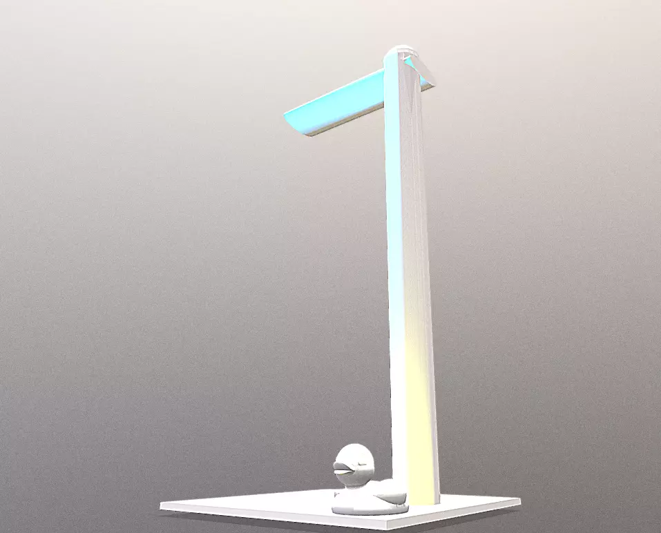 Headphones stand ducky 3D print model