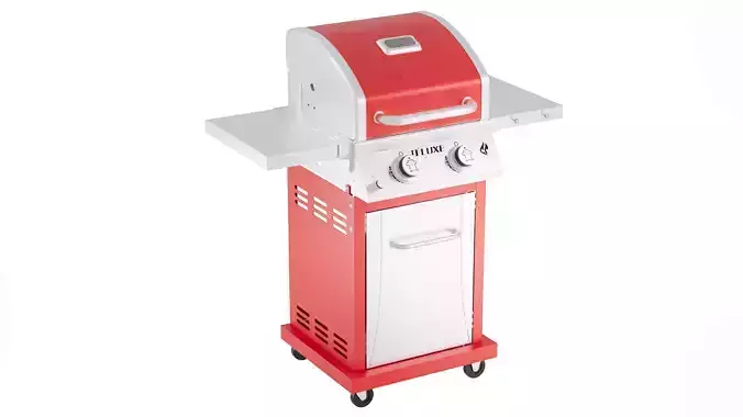 Gas Grill 3D Model