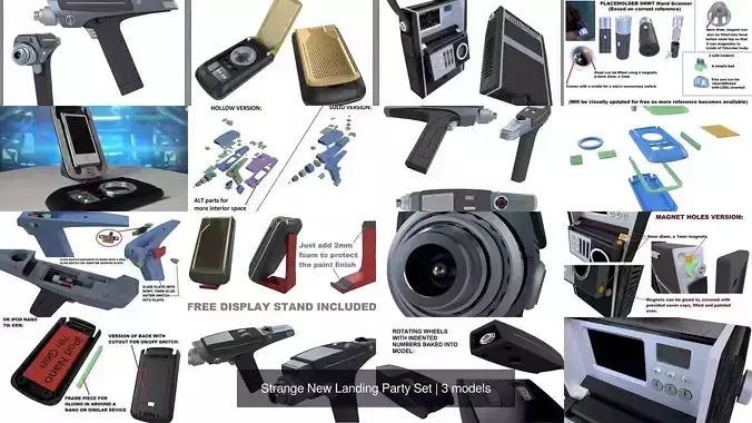 Strange New Landing Party Set