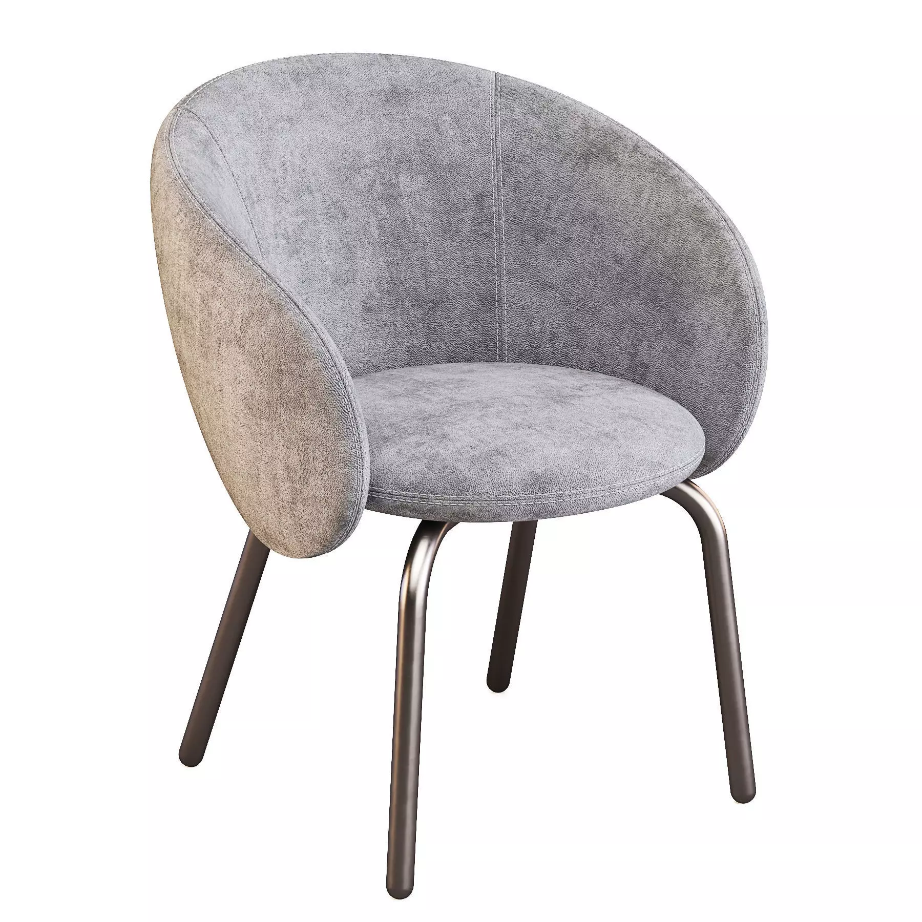 MiniForms Nebula Monaca - Dining Chair 3D model