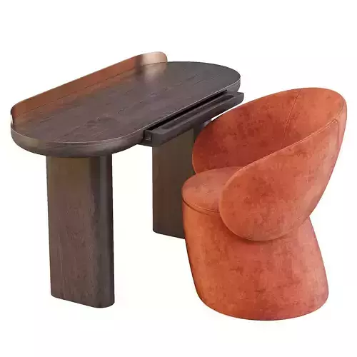 Desk Set MiniForms - Jumbo Table and Nebula Chair