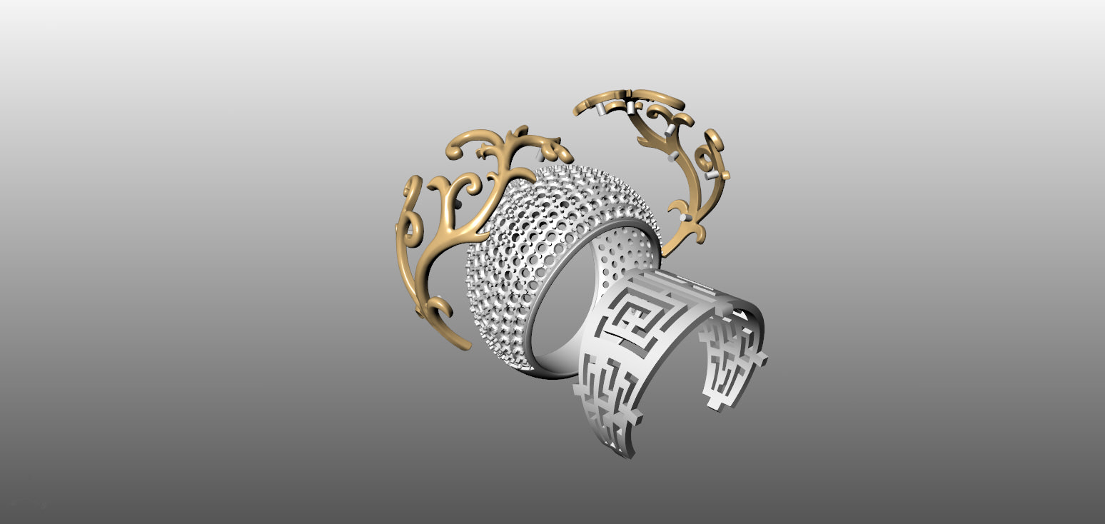 Ring for Women 10 3D print model_2