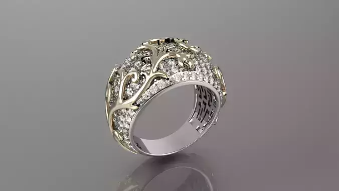 Ring for Women 10 3D print model