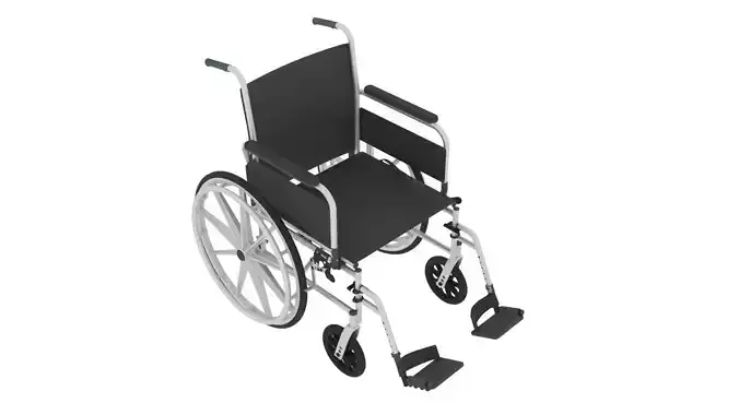 Portable Folding Wheelchair