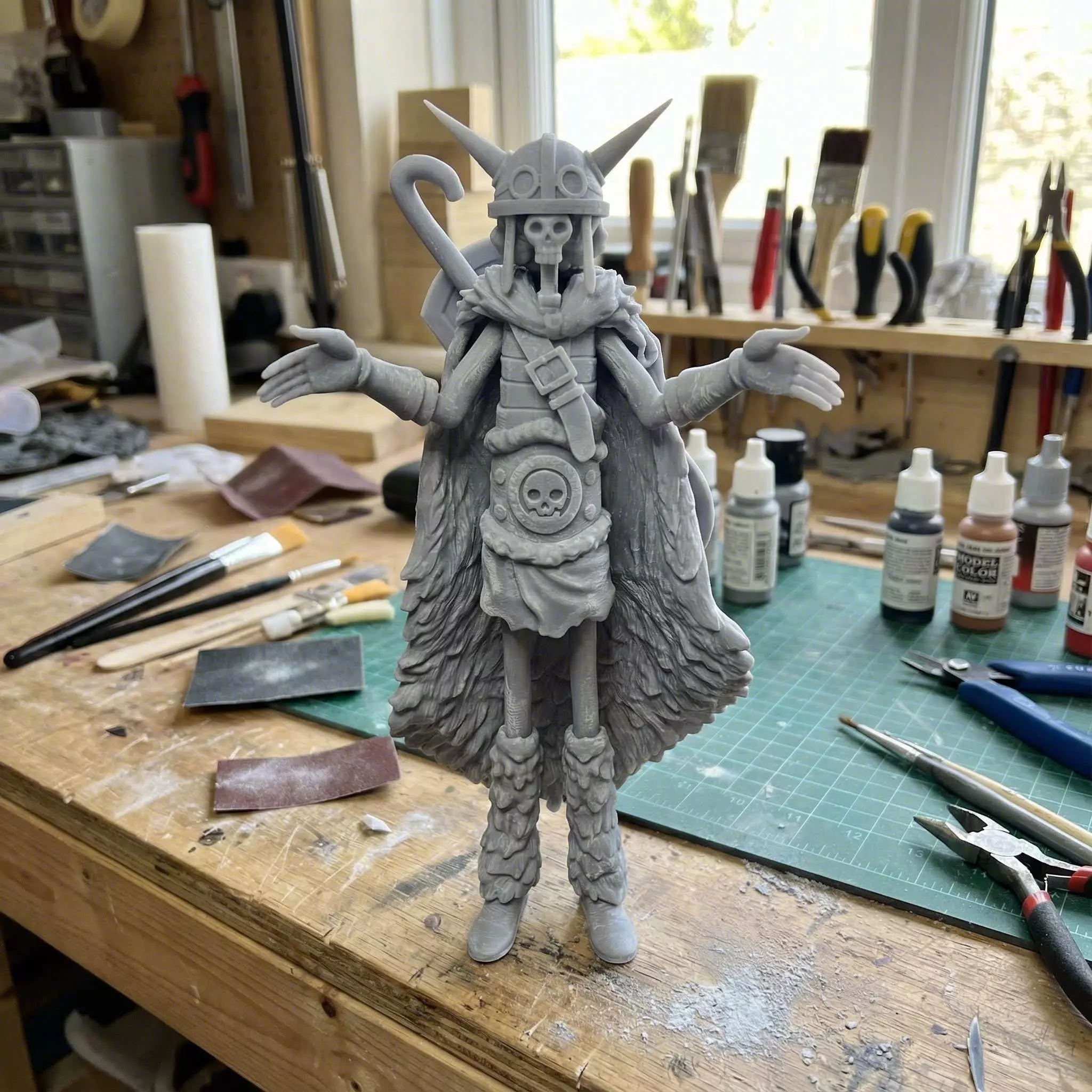 Brook elbaf fanart - ONE PIECE 3D print model