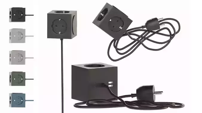 Square 1 magnetic sockets from AVOLT