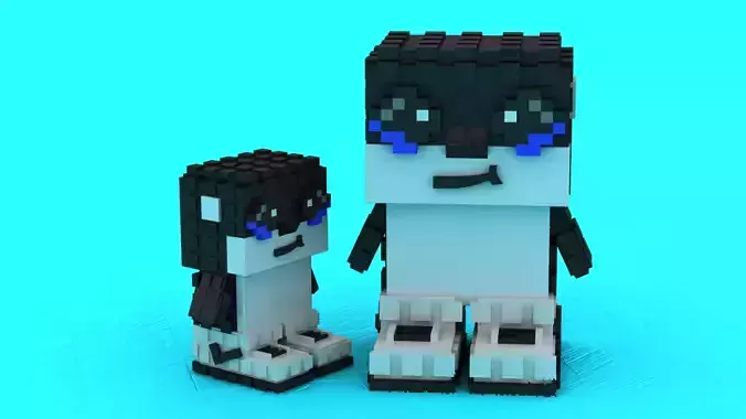 Emotional Penguin Toy 3D Printable Model