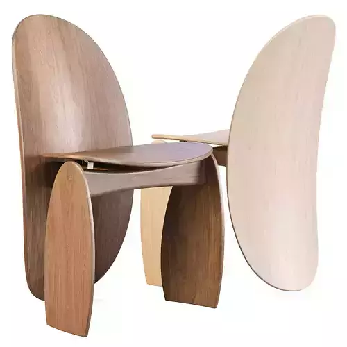 Mogg Lunee Wood - Dining Chair