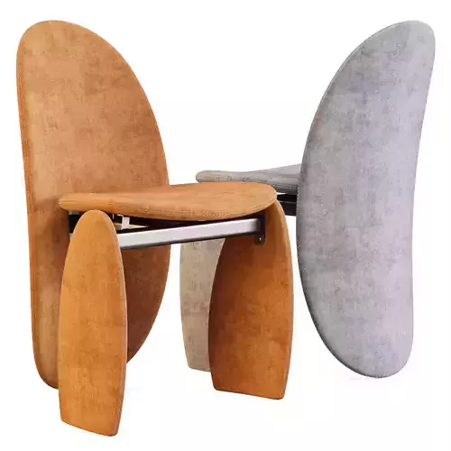 Mogg Lunee Fabric - Dining Chair