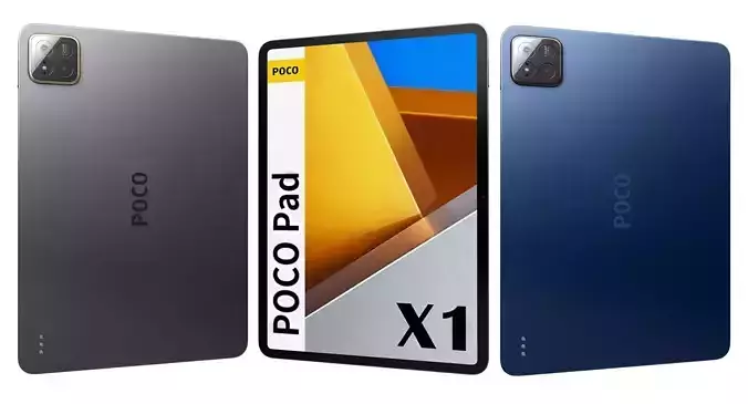 Xiaomi Poco Pad X1 Black And Blue