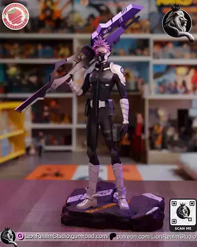 Narumi from Kaiju N8