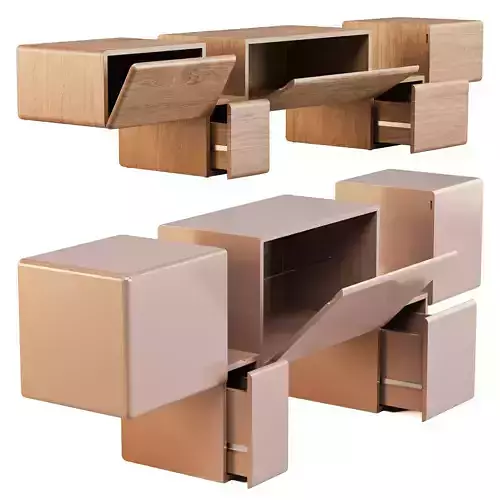 Mogg Fractal - SideBoard and TV Cabinet