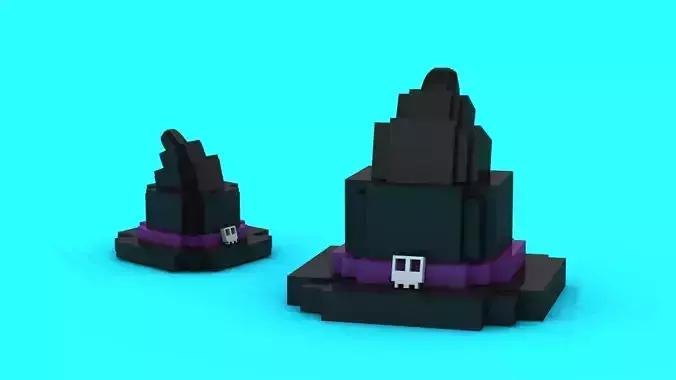 Block Stack Duo Cap Toy 3D Printable Model