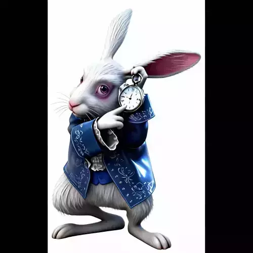 The White Rabbit From Alice The Wonderland