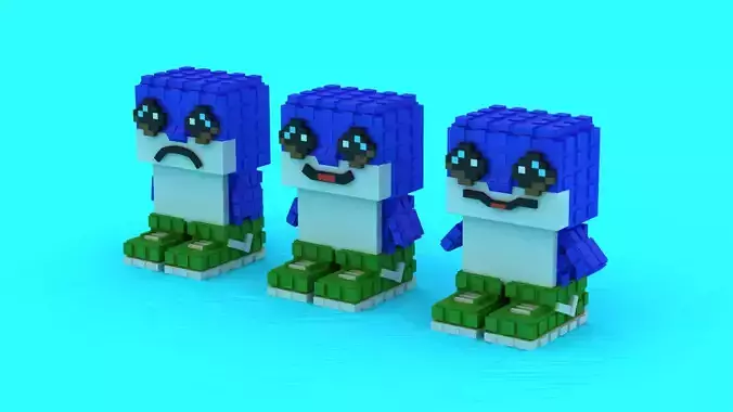 Bitty Friends Toy 3D Printable Model