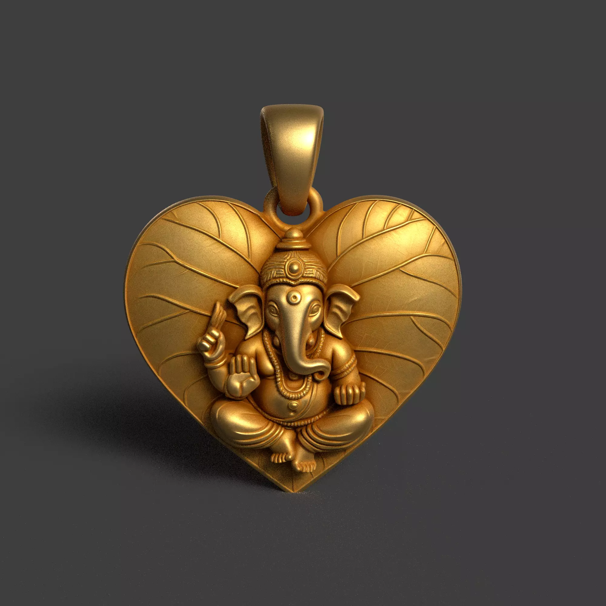 Ganesha Pendant 24 3D print model