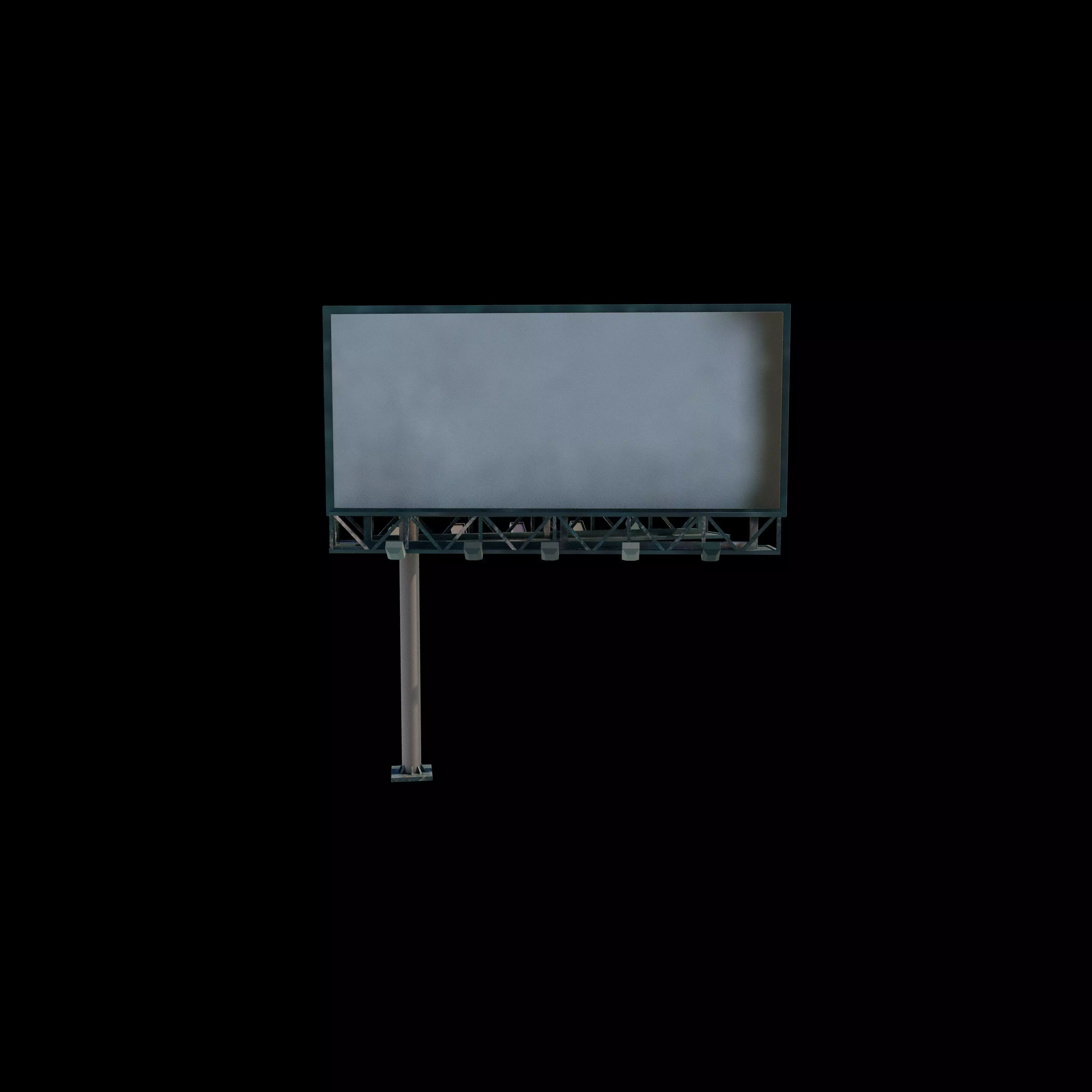 Billboard 03 3D model