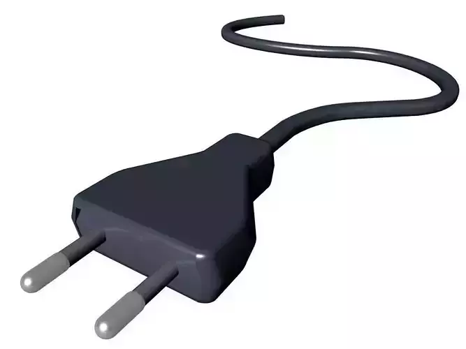 electrical socket 3D model 3D model